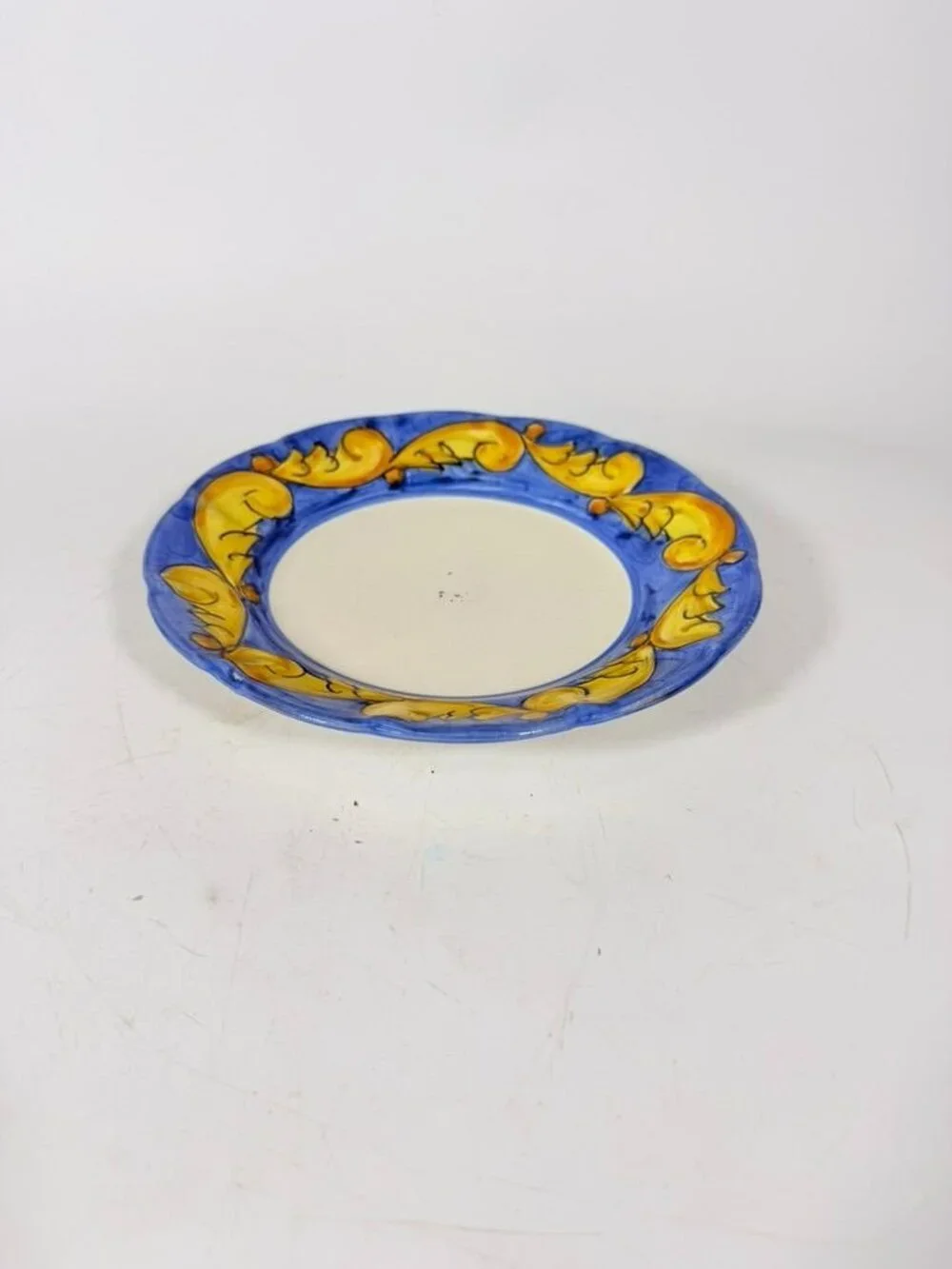 Salad Plate Bowls Set 3 Vietri Solimente Pottery Italian Florentine Replacement